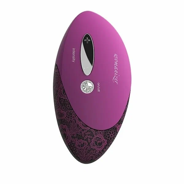 Стимулятор клитора с кристаллом Swarovski "Womanizer W500" фиолетовый 